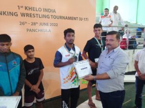 Roshan created history by winning bronze in wrestling