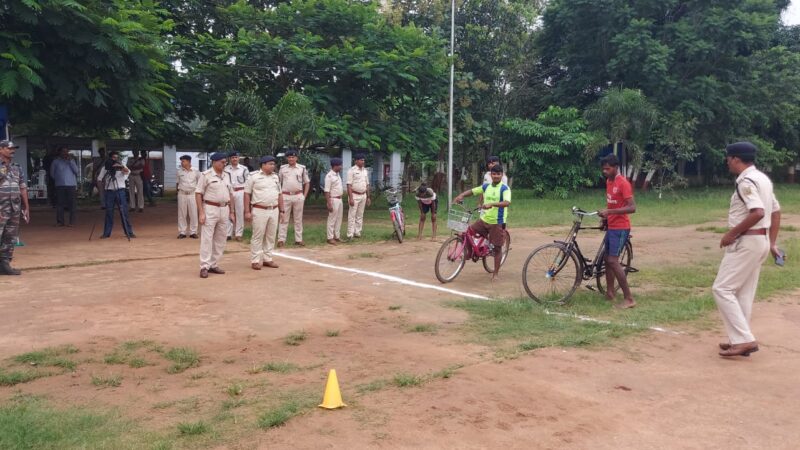 नियुक्ति को लेकर चौकीदारों की हुई शारीरिक जांच